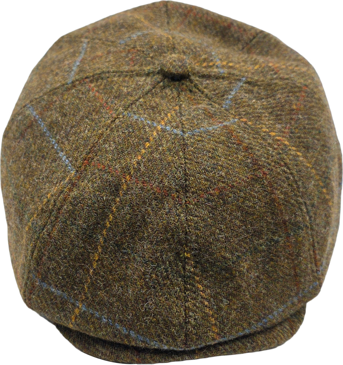 Check Tweed Newsboy Cap 40257
