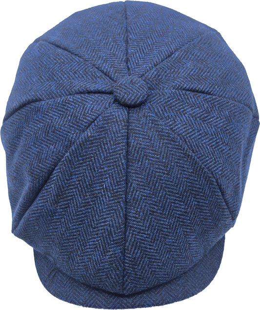 Classic Herringbone Newsboy Cap 4154