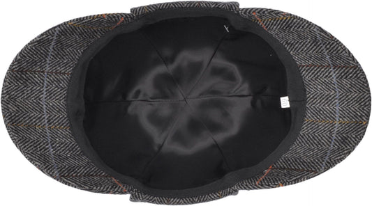 Sherlock Holmes-inspired Deerstalker Houndstooth Hat