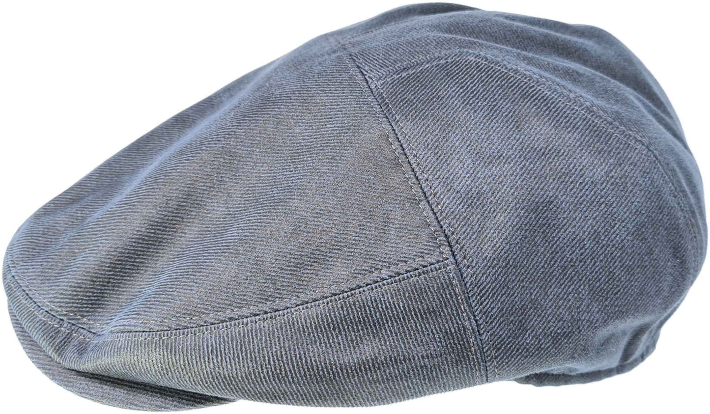 Waterproof With Ear Flaps Wax Newsboy Cap