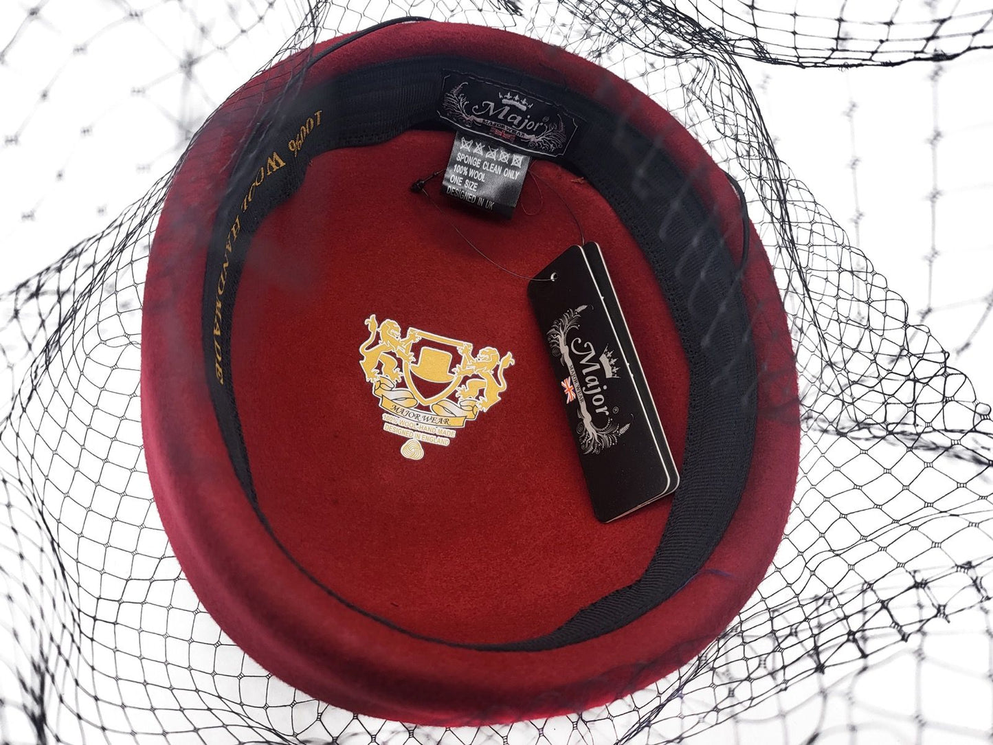 Womens Classic Pillbox Hat