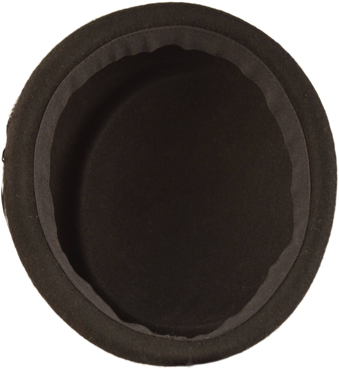 Womens Wool Felt Vintage Cloche Hat