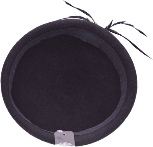 Womens Wool Felt Vintage Cloche Hat