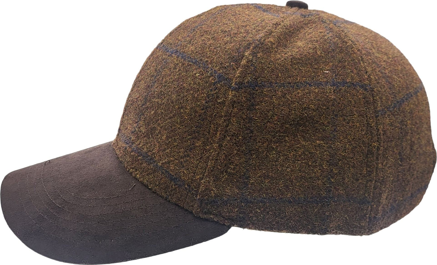 Wool & Suede Baseball Cap Hat