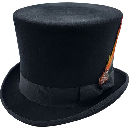 100% Fine Wool Topper Hat