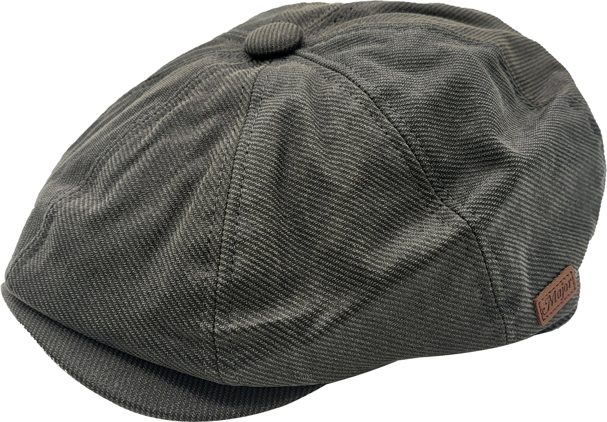 Waterproof Wax Newsboy Cap 3119