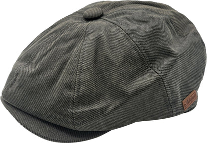 Waterproof Wax Newsboy Cap 3119
