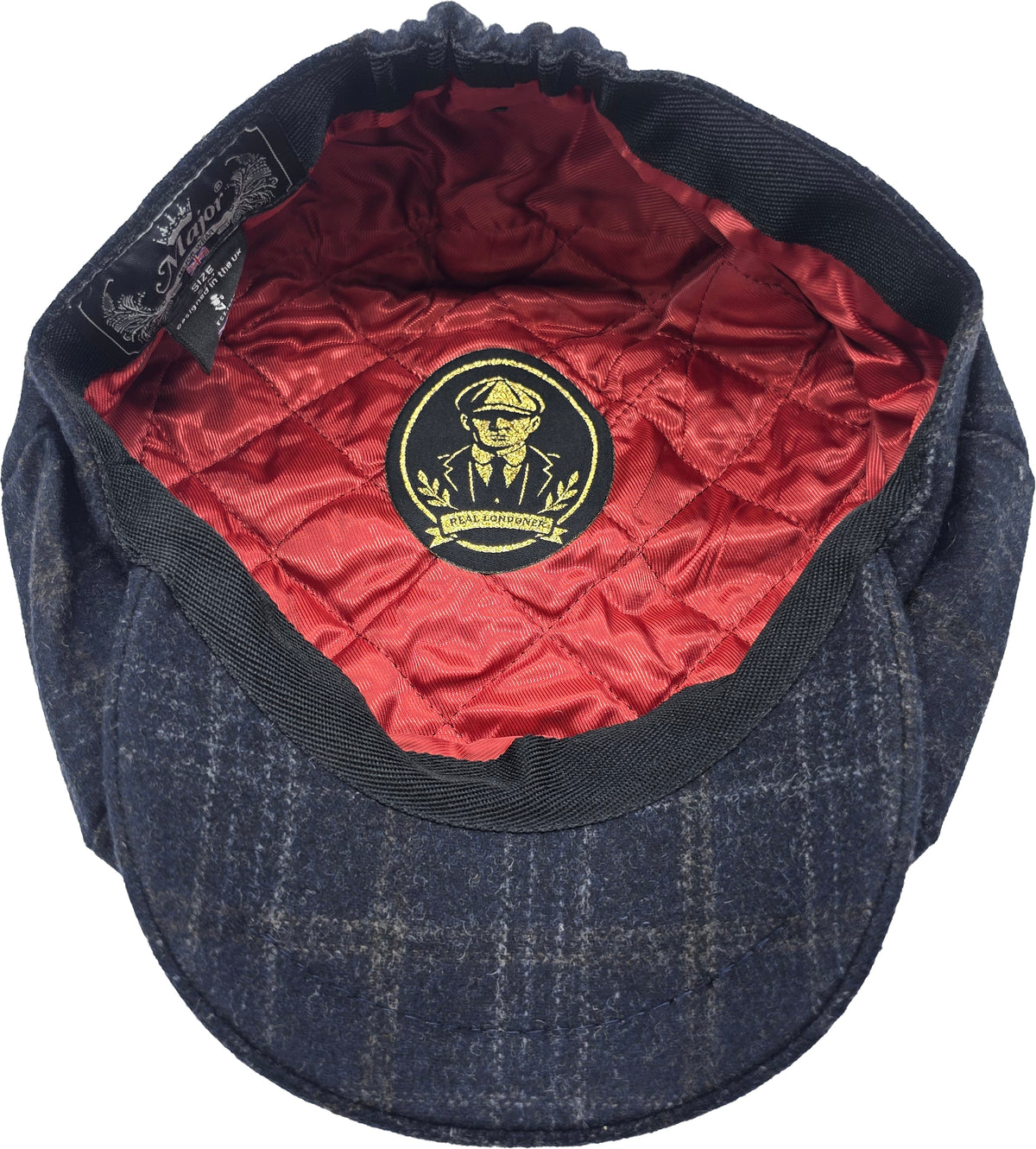 Classic checked Newsboy Cap 3129