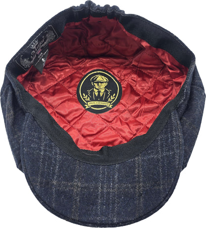 Classic checked Newsboy Cap 3129