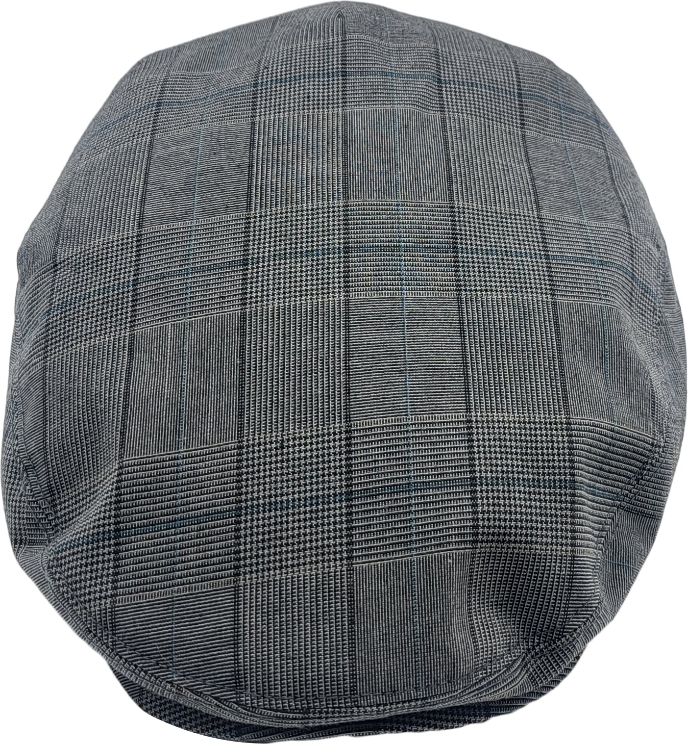 Mens Casual Outdoor Checked Flat Cap 3436