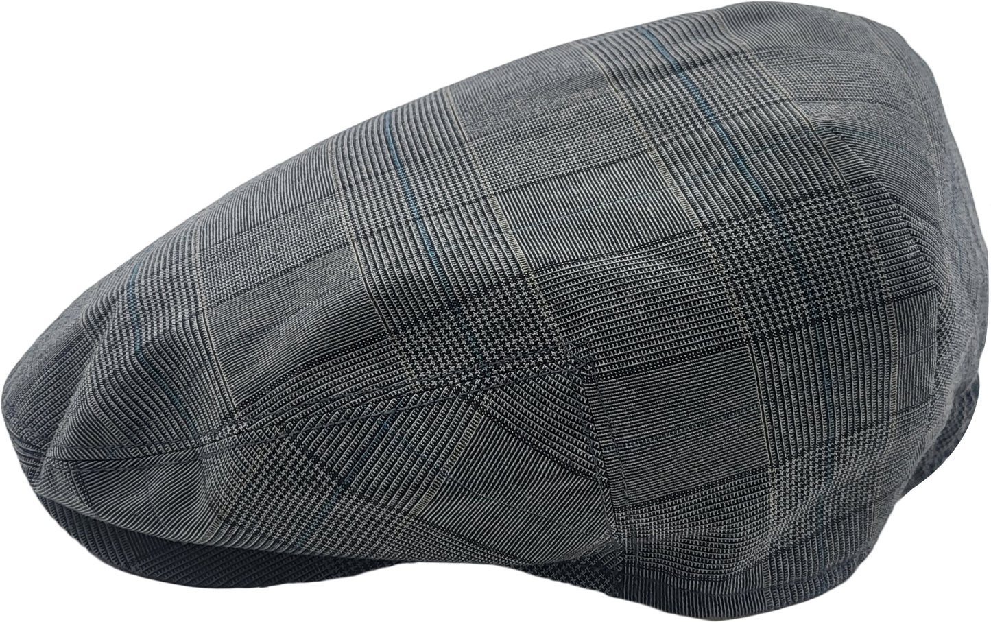 Mens Casual Outdoor Checked Flat Cap 3436