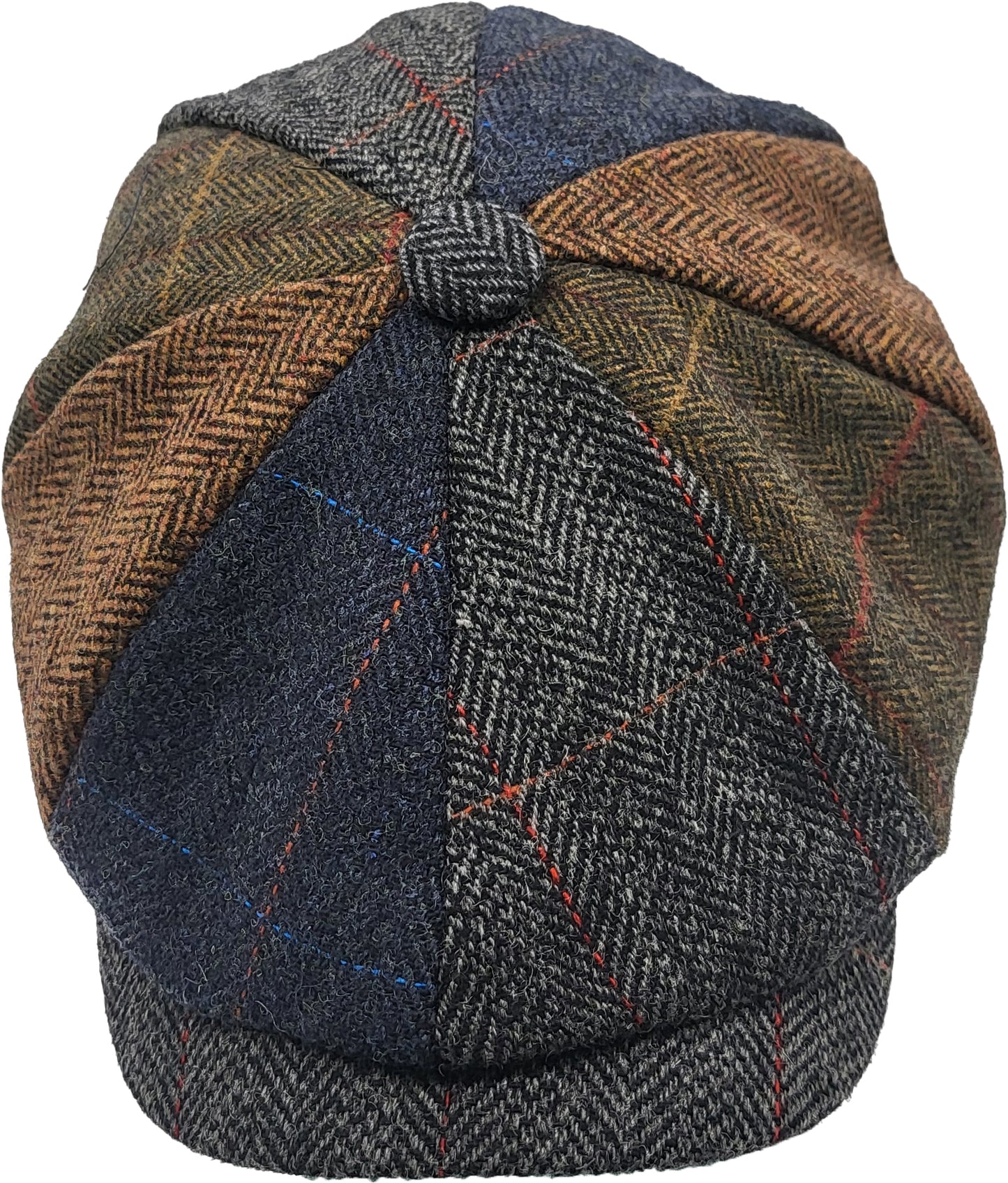 Patchwork Eight Panel Newsboy Cap 38267