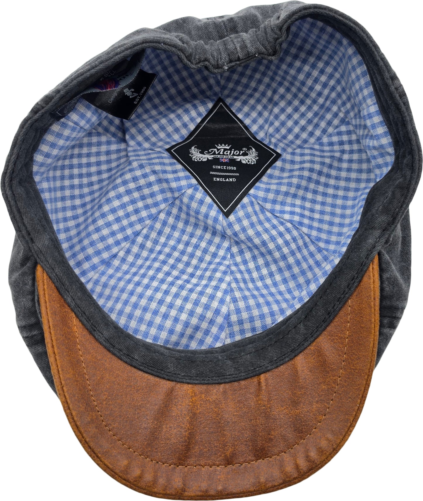 100% Cotton 6-Panel Flat Cap 39153