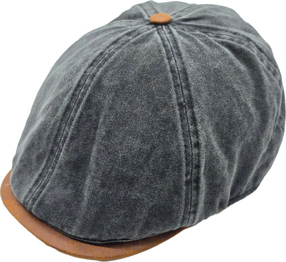 100% Cotton 6-Panel Flat Cap 39153