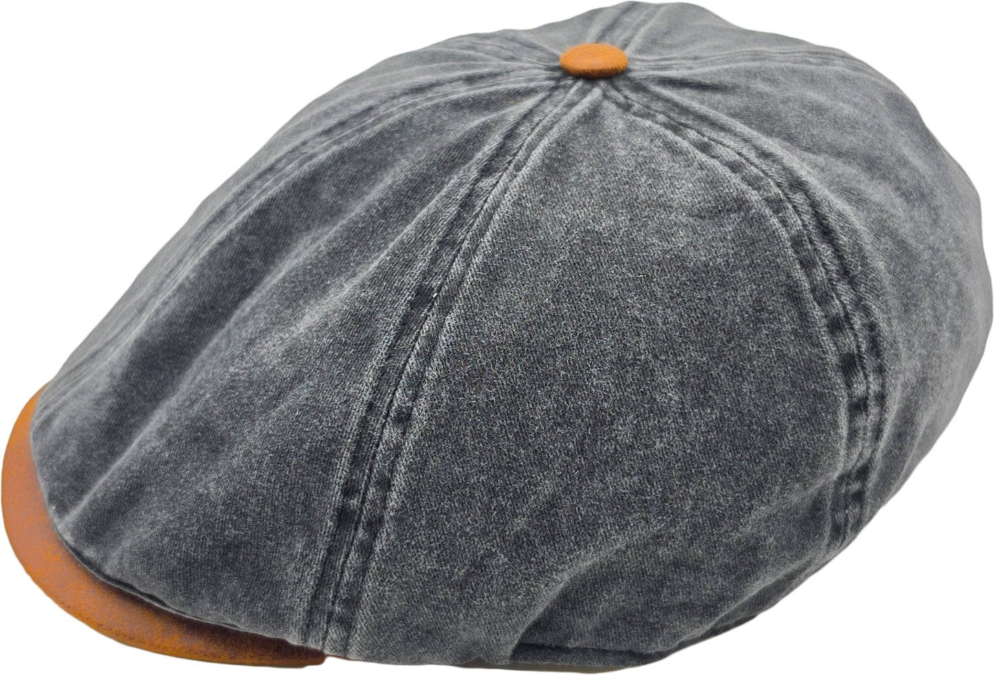 100% Cotton 6-Panel Flat Cap 39153
