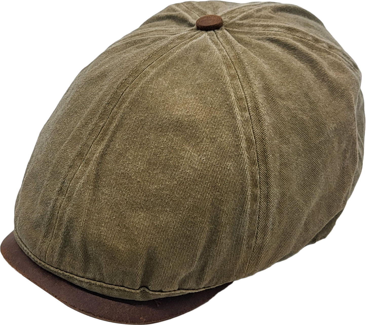 100% Cotton 6-Panel Flat Cap 39153