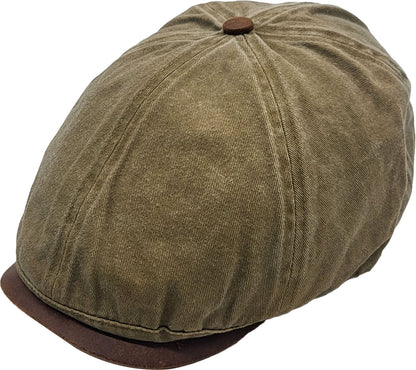 100% Cotton 6-Panel Flat Cap 39153
