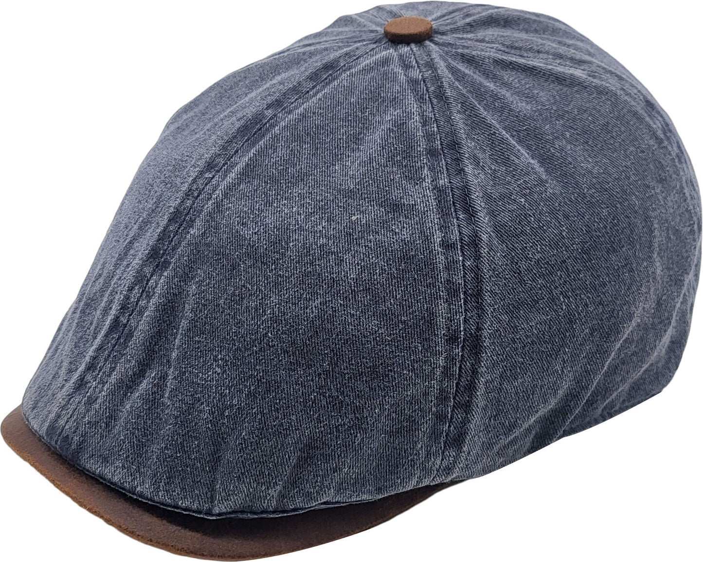 100% Cotton 6-Panel Flat Cap 39153