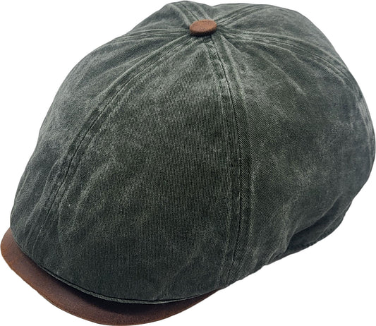 100% Cotton 6-Panel Flat Cap 39153