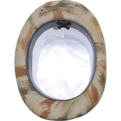 Brushed Patterned Top Hat