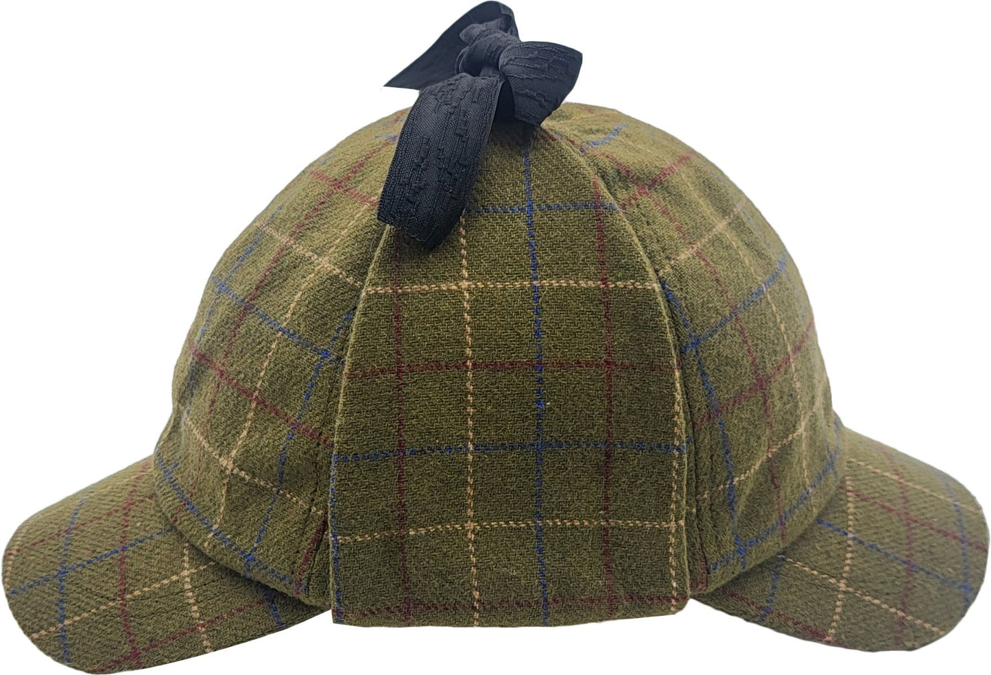 Checked Sherlock Holmes Deerstalker Hat
