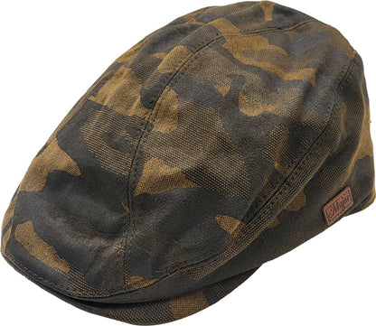 Classic Camouflage Wax Flat Caps.