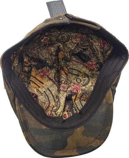 Classic Camouflage Wax Flat Caps.