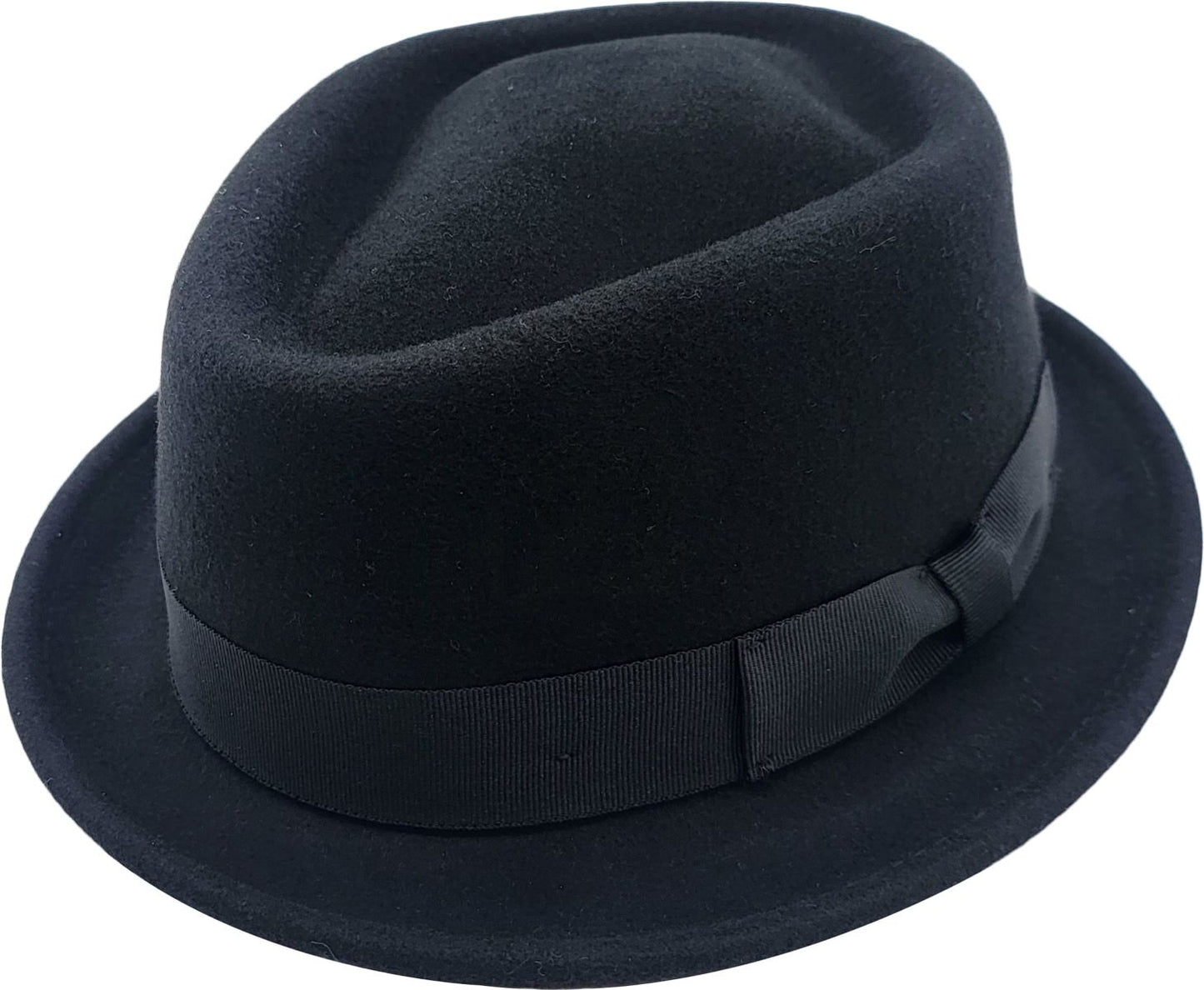 Classic Diamond Crown Pork Pie Hat