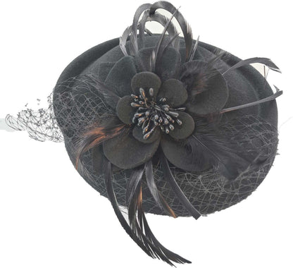 Classic Pillbox Facinator Hat