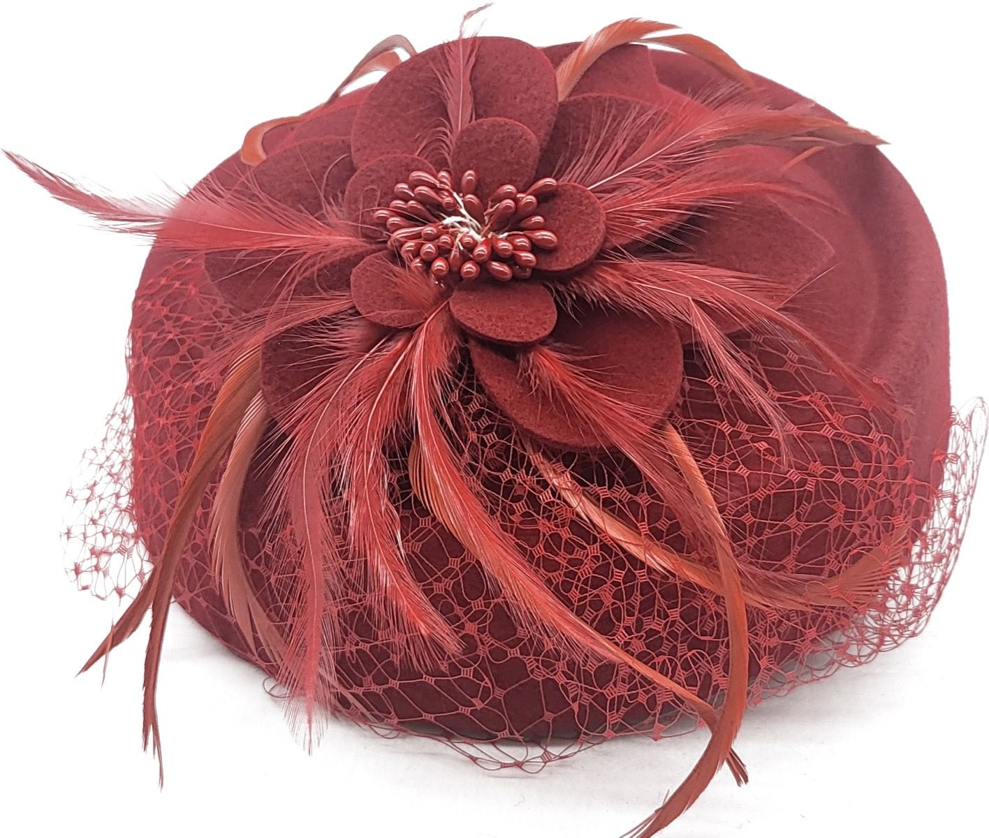 Classic Pillbox Facinator Hat