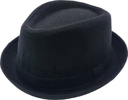 Classic Wool Blend Trilby Hat