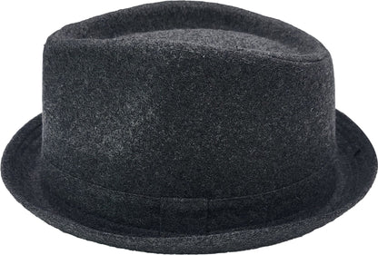 Classic Wool Blend Trilby Hat