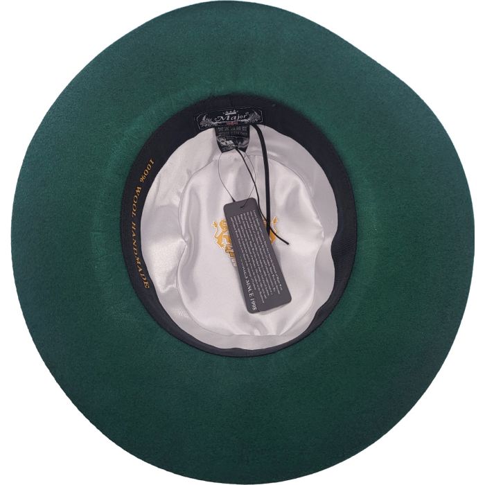 Classic Wool Felt Boater Hat