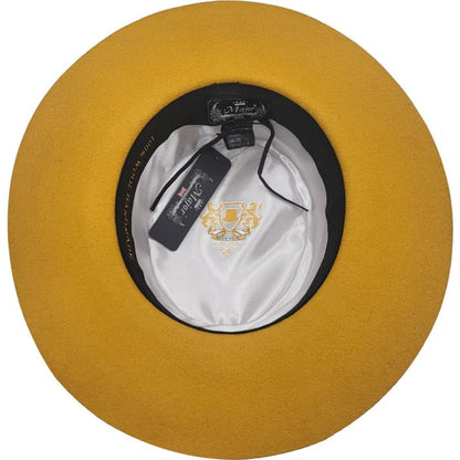 Classic Wool Felt Boater Hat