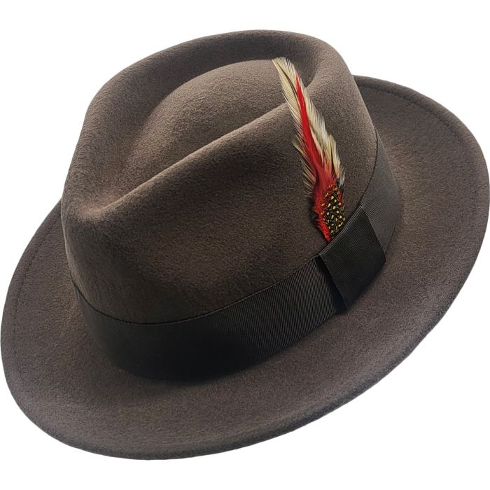 Wool Felt Trilby Hat