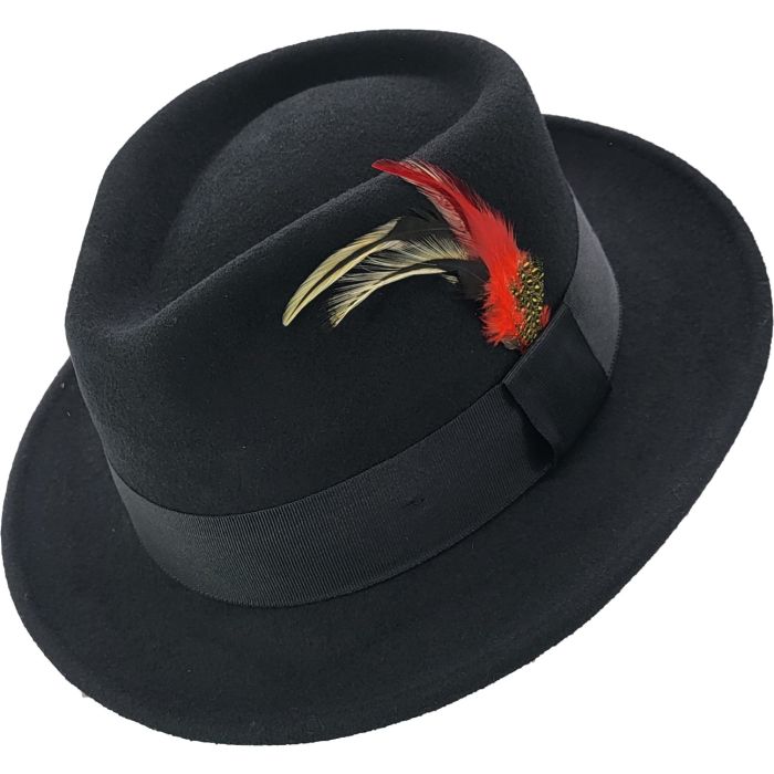 Wool Felt Trilby Hat