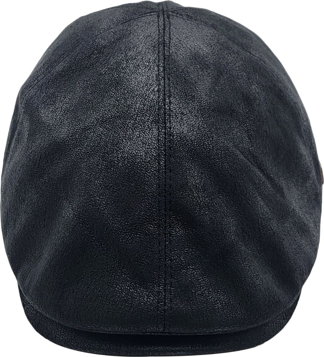 Faux Suede Leather Flat Cap