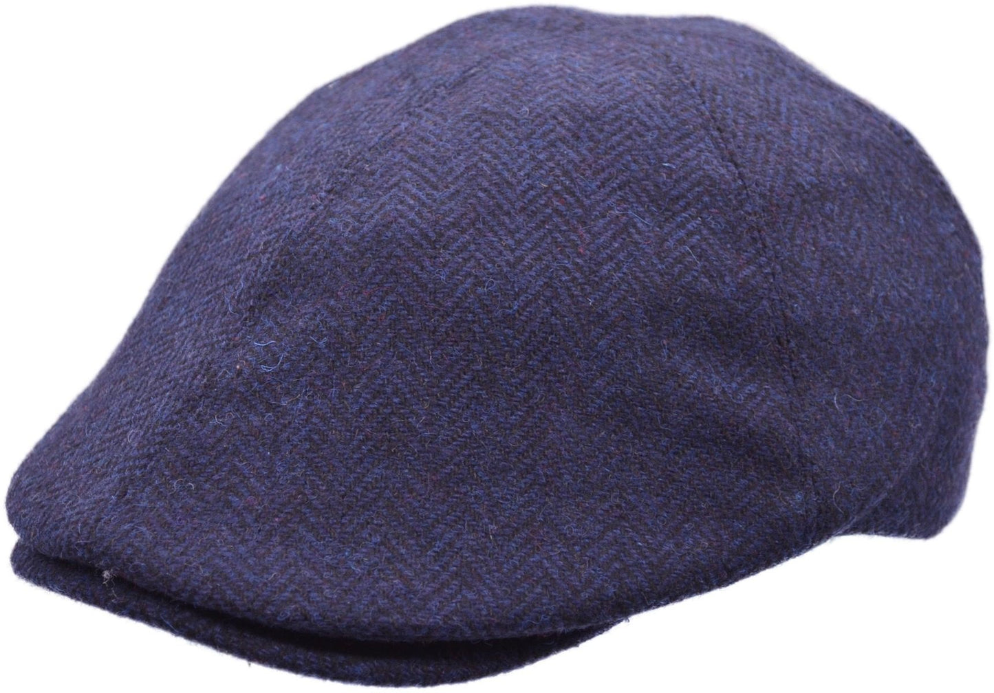 Herringbone Tweed Flat Cap