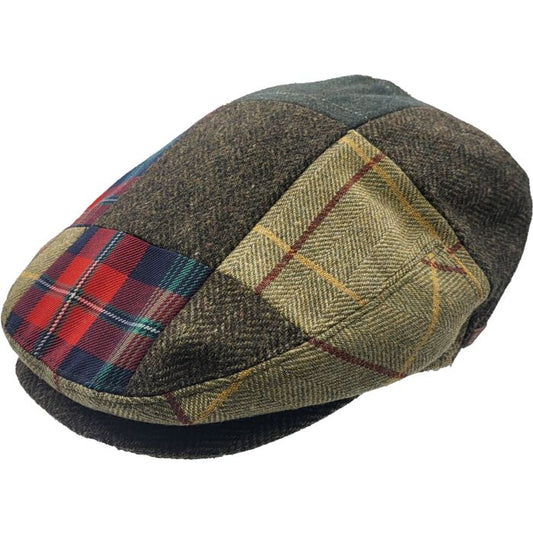 Patchwork Flat Cap
