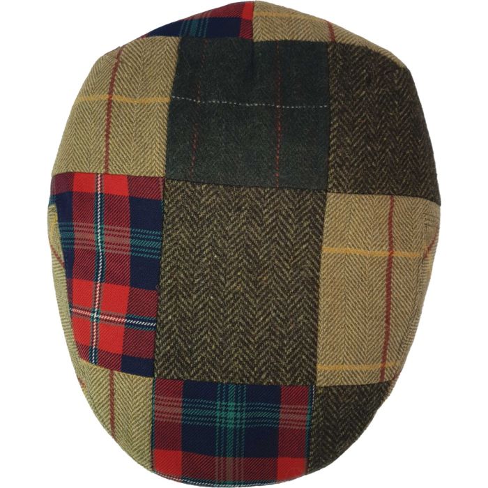 Patchwork Flat Cap