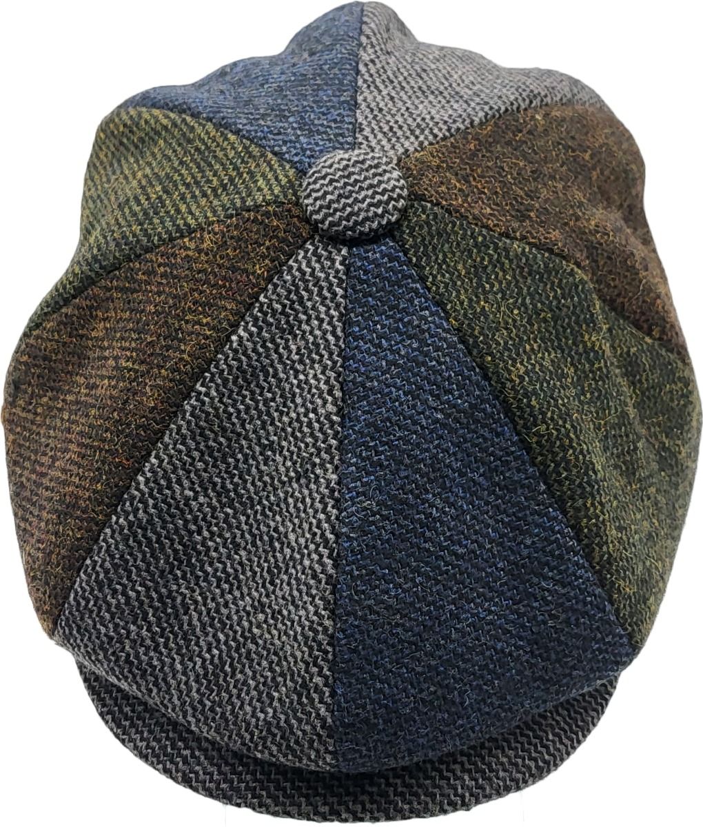 Patchwork Newsboy Cap