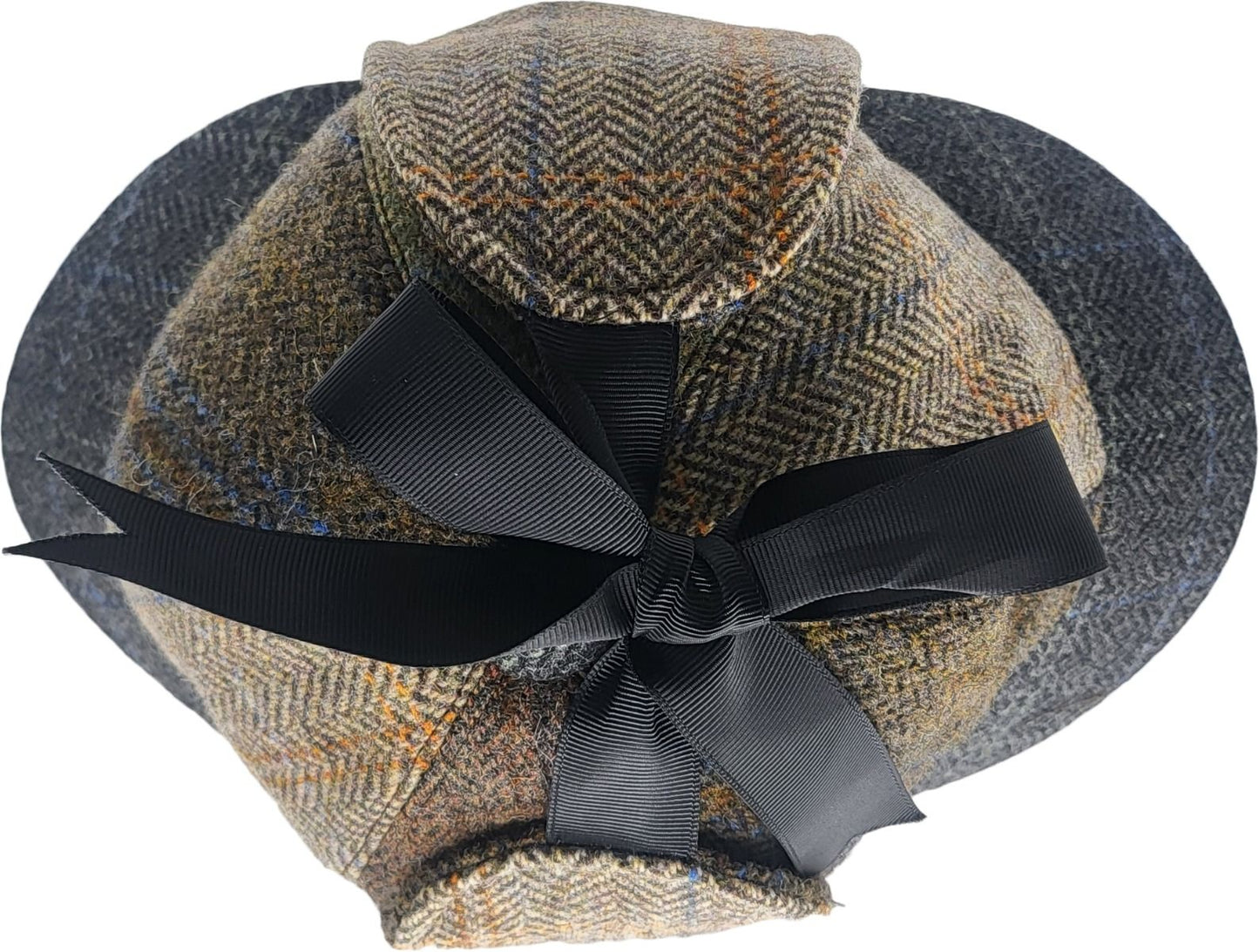 Patchwork Tweed Sherlock Holmes Deerstalker Hat