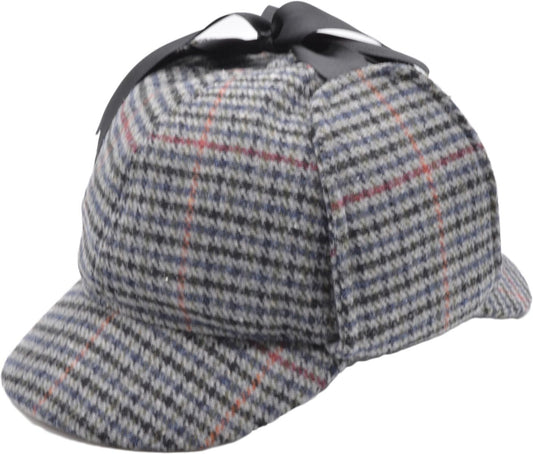 Classic Sherlock Holmes deerstalker Hat