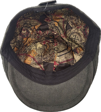 Waterproof Wax Flat Cap