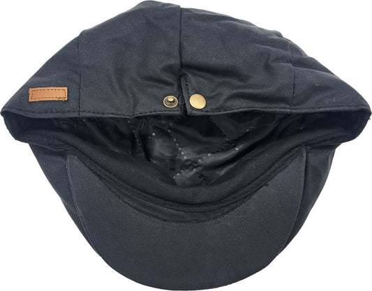 Classic Waterproof Wax Flat Cap