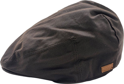Classic Waterproof Wax Flat Cap