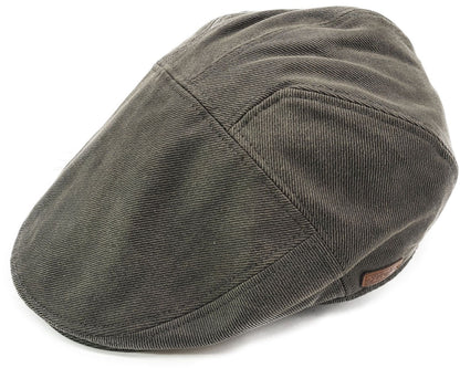 Waterproof With Ear Flaps Wax Newsboy Cap