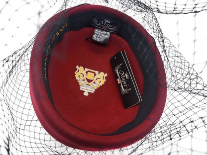 Womens Classic Pillbox Hat