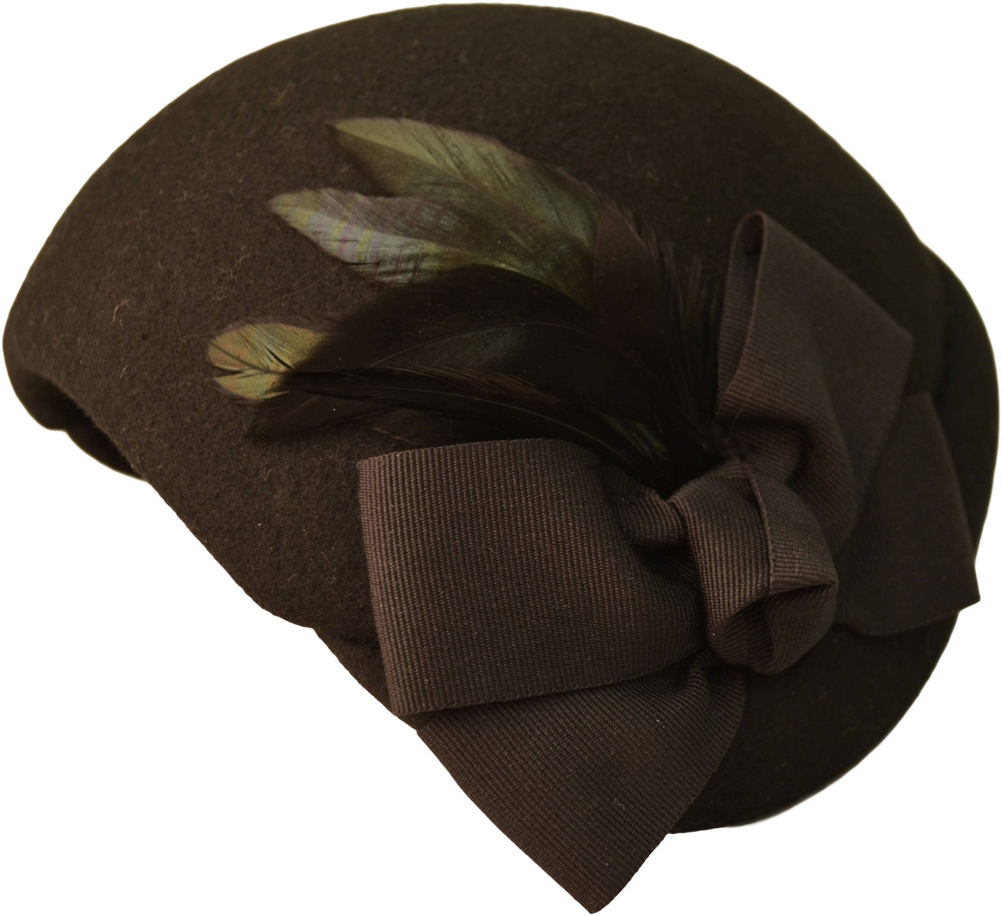 Womens Vintage Cloche Half Hat
