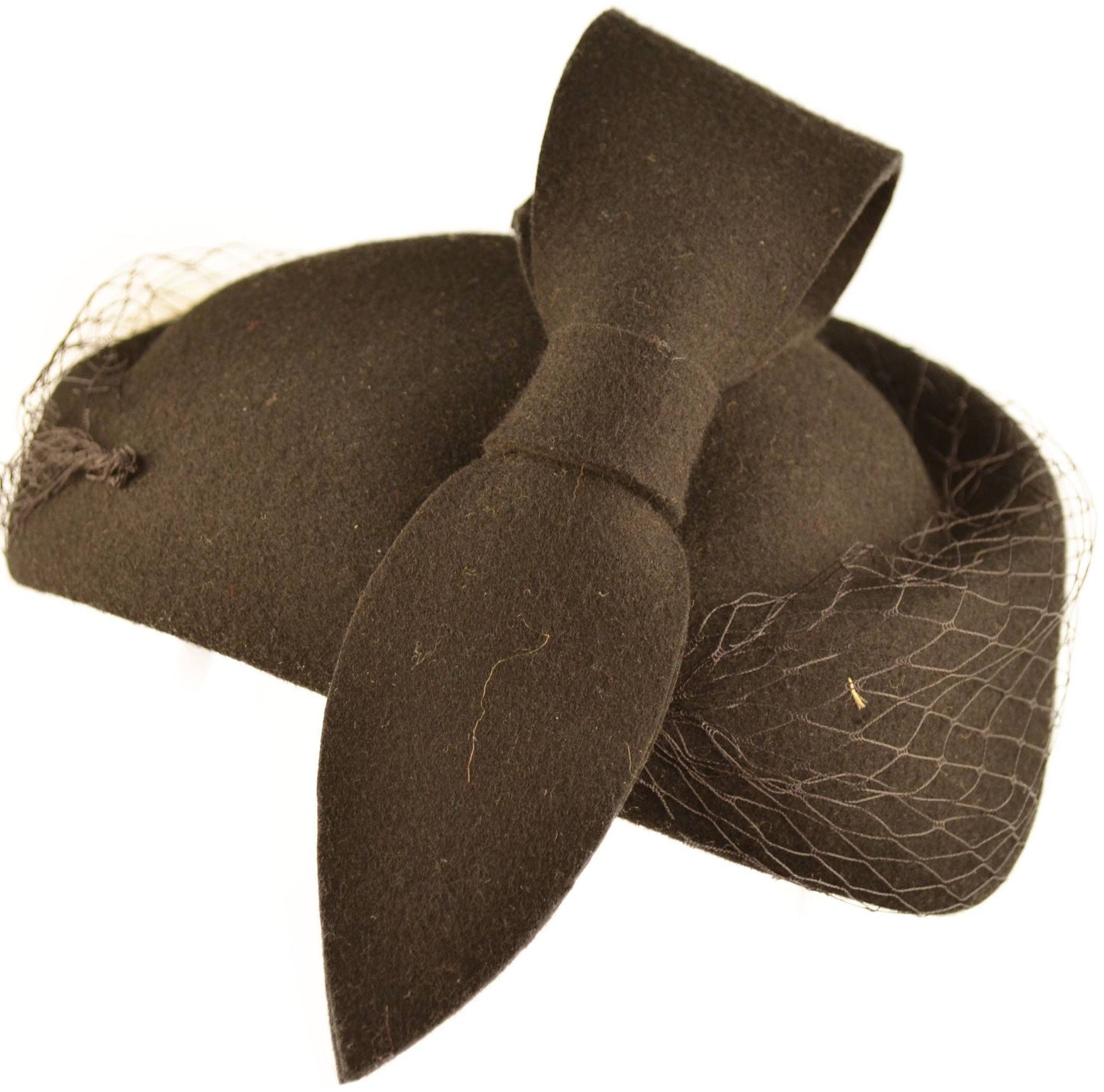 Womens Wool Felt Vintage Cloche Hat